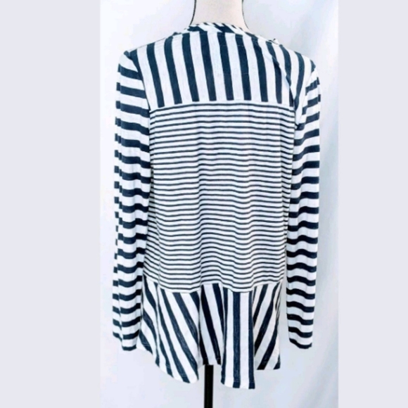 Maeve Caperina Blue&White Striped Tunic - Picture 6 of 11